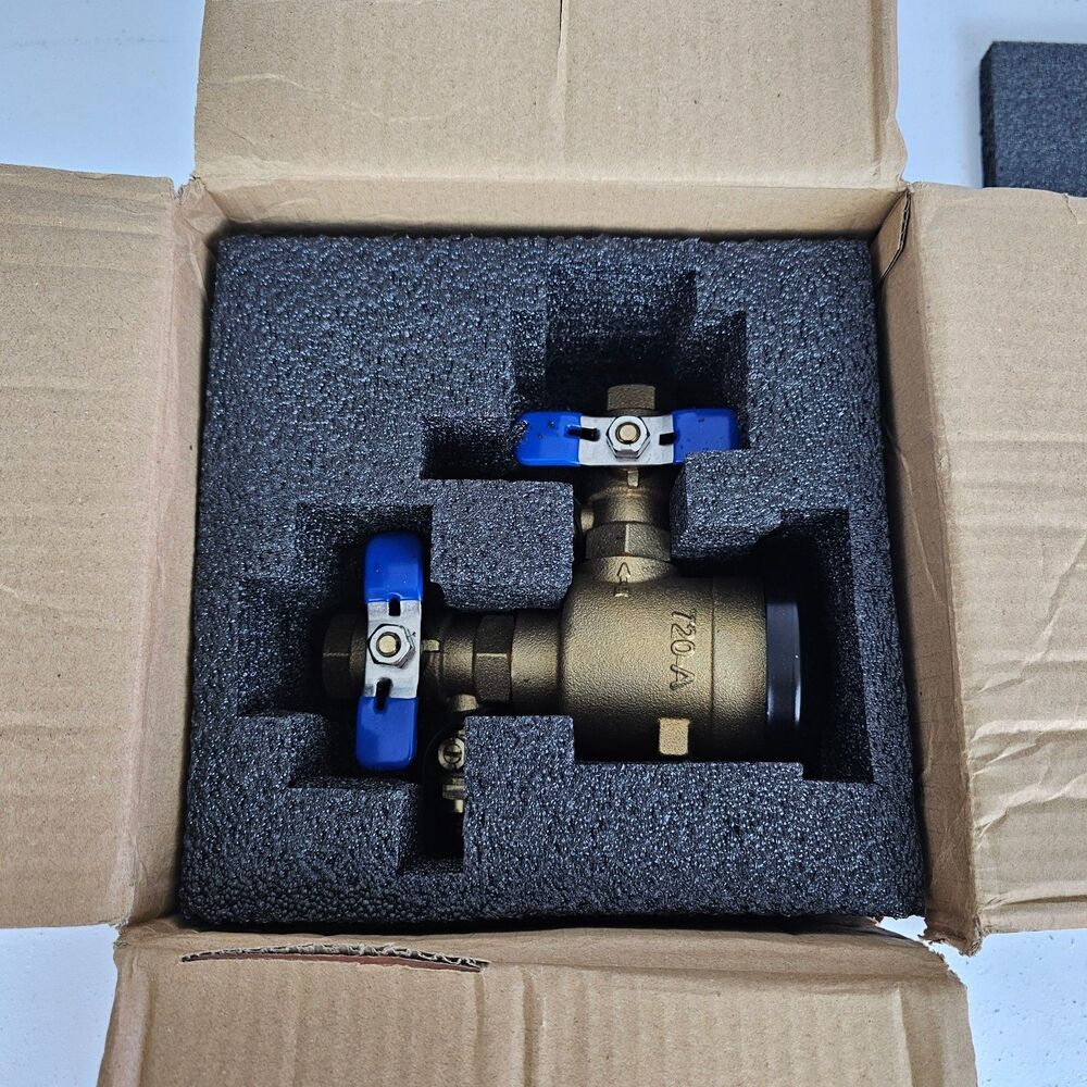 3/4" 720A Pressure Vacuum Breaker Assembly PVB 400 PSI Brass LTLUO NEW